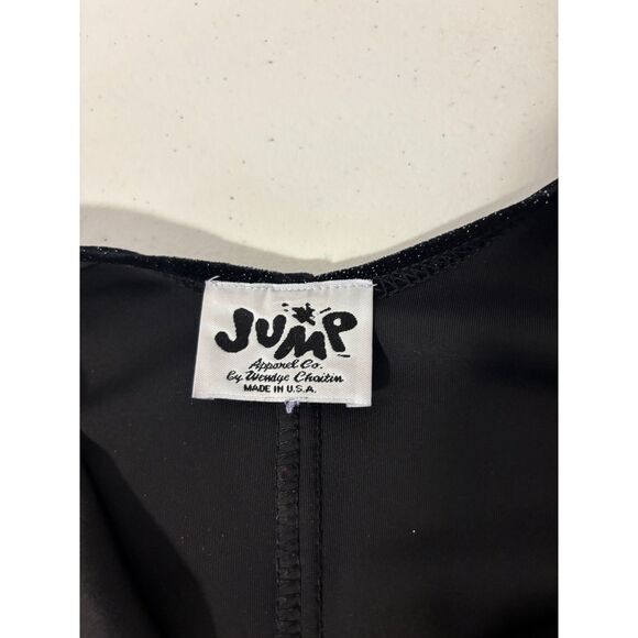 Vintage 90s JUMP Apparel Glitter Party Stretch Long Maxi Dress Womens Designer - Picture 9 of 9